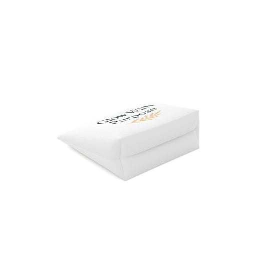 Glow With Purpose Cotton Cosmetic Bag